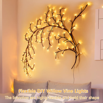 Willow Vine Lights - Enchanting Tree Decor for Any Occasion