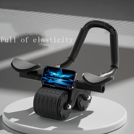 Universal Abdominal Roller with Automatic Rebound for Core Training