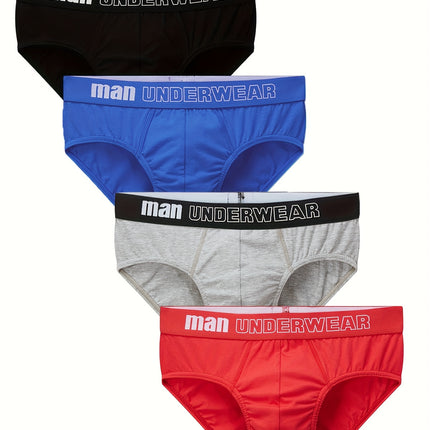 Men’s Cotton Boxer Briefs 4/5-Pack