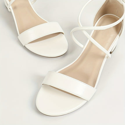 Stylish Adjustable Strap Heels