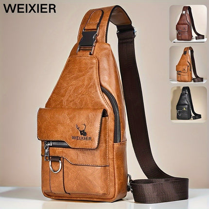 Waterproof Wear-Resistant Men's Crossbody Bag
