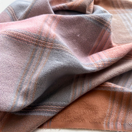 Cozy Faux Cashmere Tassel Scarf