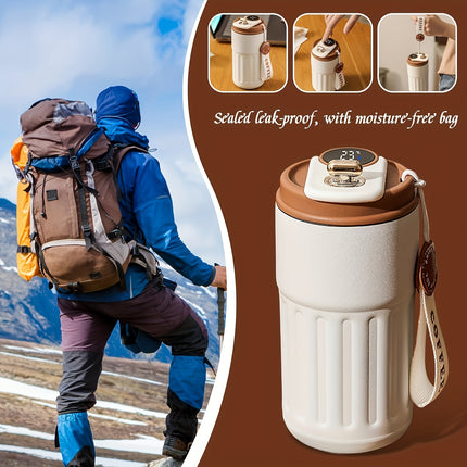 Smart Travel Mug with LED Temperature Display