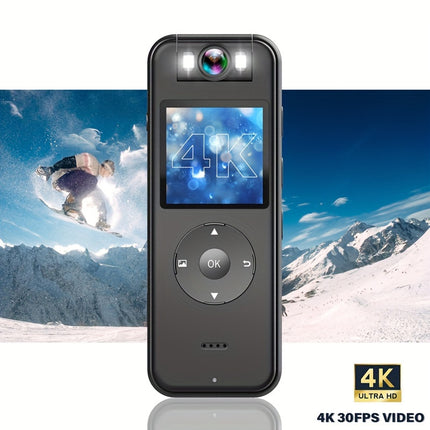 2025 Upgraded 64GB 4K WiFi Mini Camera