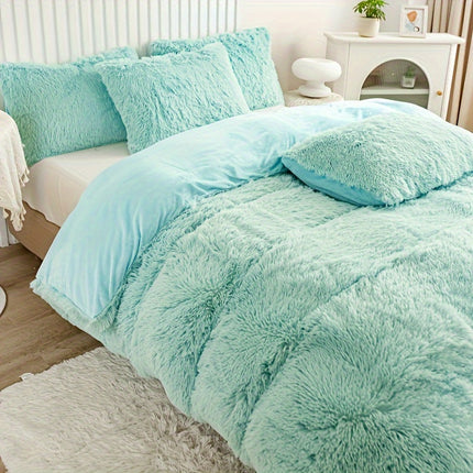 Luxurious Plush Duvet Cover Set - Soft & Cozy