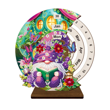 DIY Diamond Painting Calendar Kit