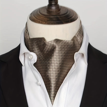 Retro Men’s Double-Sided Shirt Scarf