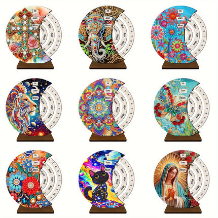 DIY Diamond Painting Calendar Kit