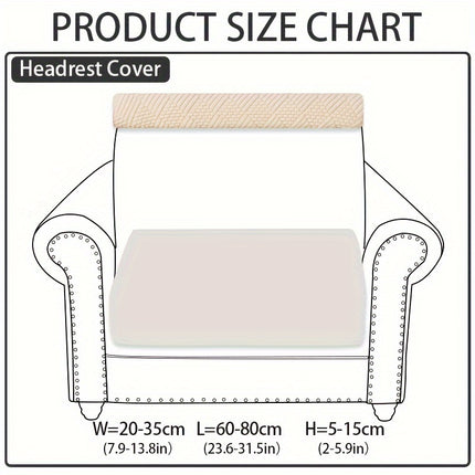 Modern Polar Fleece Sofa Slipcover - Elastic-Fit, Pet-Friendly Protector