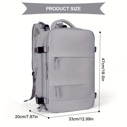 Multi-Functional Travel Backpack with USB Port