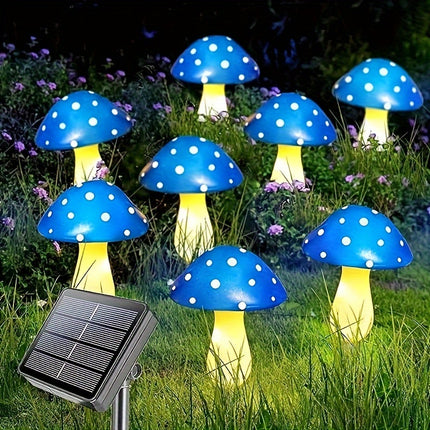 Solar Mushroom Lights - Magical Garden Pathway Glow