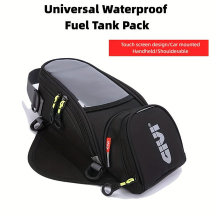 Multi-Functional Motorcycle Fuel Tank with Navigation & Storage