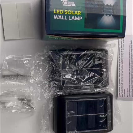 Staaricc Solar Wall Lights – Elegant Outdoor Lighting Solution