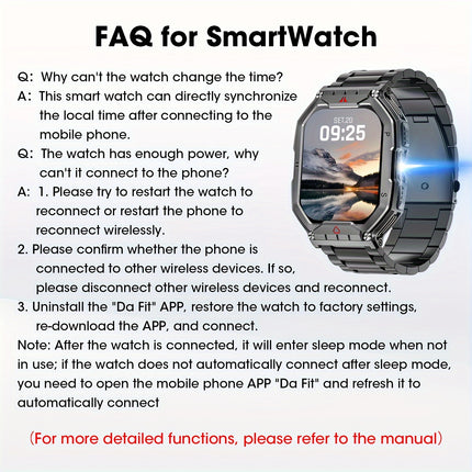 Adventure-Ready Smart Fitness Watch