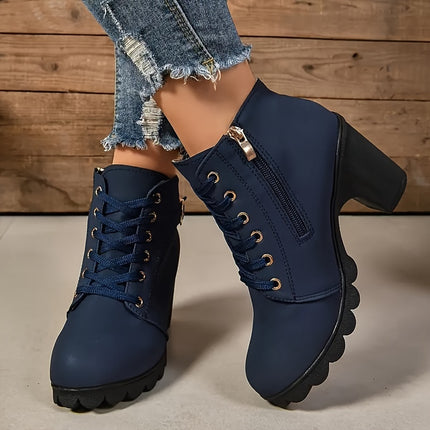Stylish Side-Zip Ankle Boots