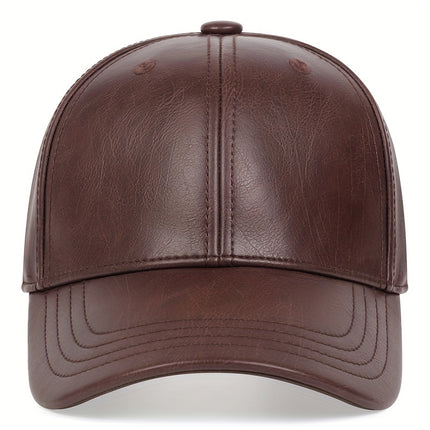Waterproof PU Leather Cap