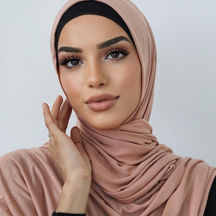 Solid Color Jersey Hijab Scarf