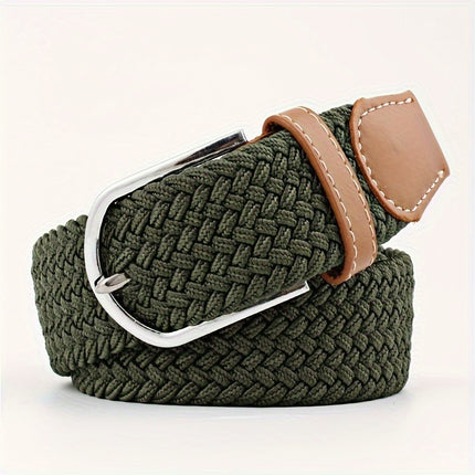 Unisex Elastic Canvas Golf Belt