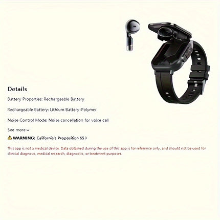 Smartwatch & Earbuds Duo