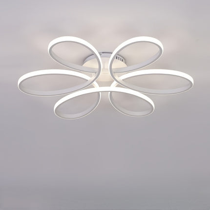 Flower Shape LED Ceiling Light – Modern Flush Mount Chandelier