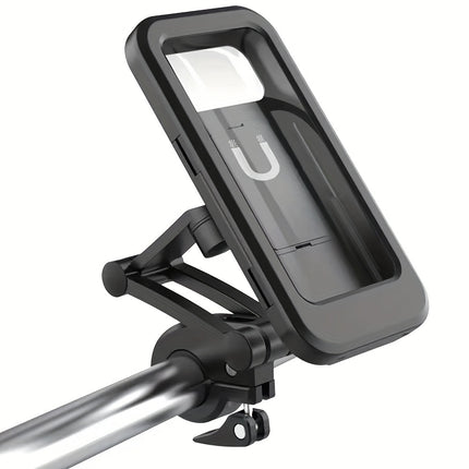 Waterproof 360° Motorcycle Phone Mount – Secure, Adjustable Holder