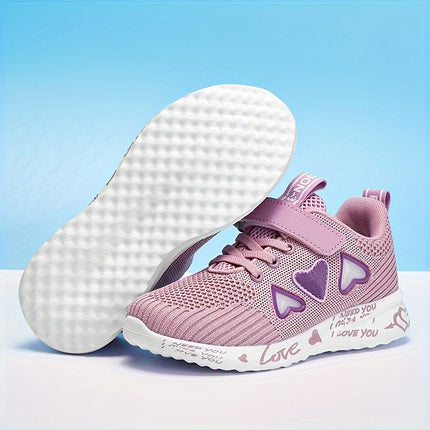 Cute Heart Low-Top Sneakers