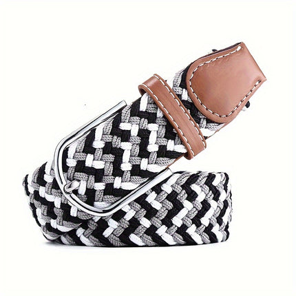 Unisex Elastic Canvas Golf Belt