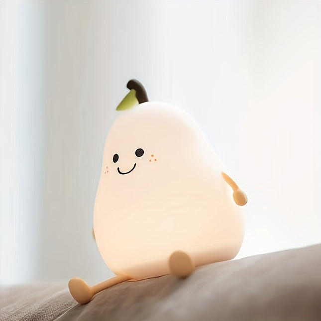 Glow-Up Cute Pear Table Lamp - Monti Bargains