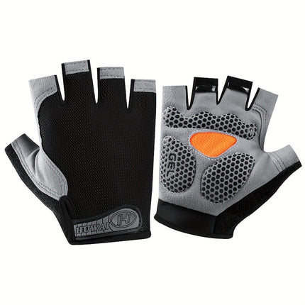Breathable Half-Finger Sports Gloves for Cycling & Fitness