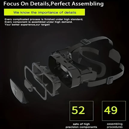 3D VR Glasses for Smartphones – Gaming & Movie Experience