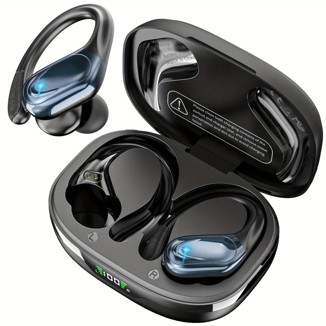 Noise-Cancelling Earbuds with Earhooks