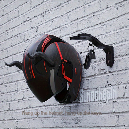 Helmet Shelf Wall Hook – Non-Punch Hanging Storage Rack