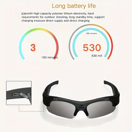 1080P Smart Glasses with Video