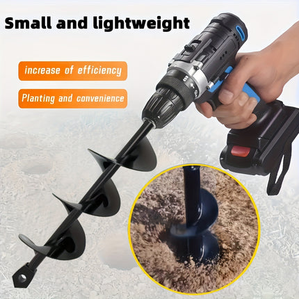 Electric Drill Bit for Effortless Planting & Ground Digging