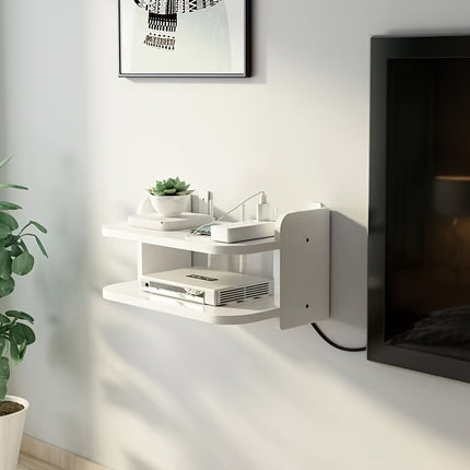 Space-Saving Wall-Mounted Organizer Shelf