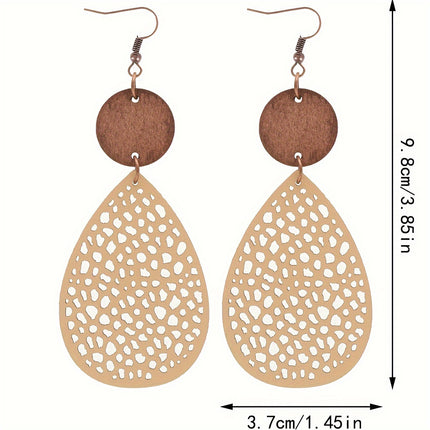 Boho Waterdrop Dangle Earrings