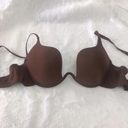 Simple Solid T-Shirt Bra