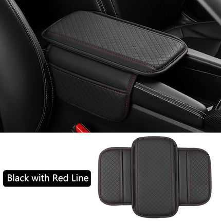 Universal Car Armrest Cushion with Phone Holder & Storage