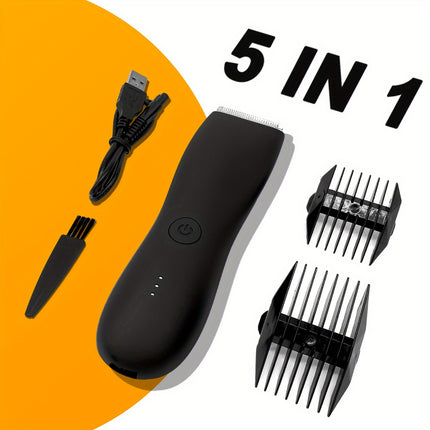 Professional Body & Groin Hair Trimmer for Men & Women