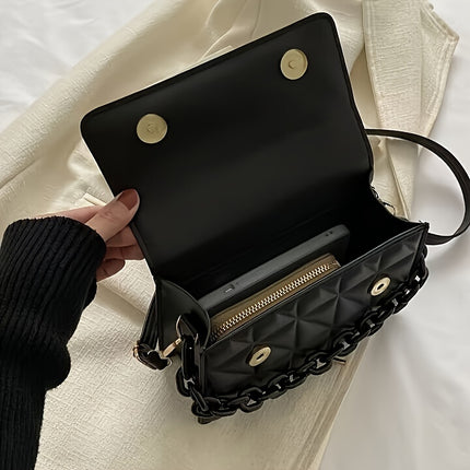 Women's Quilted Crossbody Bag