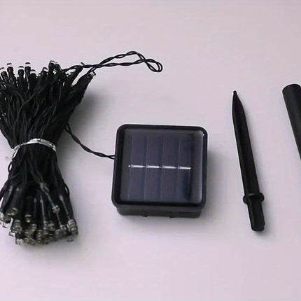 Solar LED String Lights - 8 Modes for Garden & Tree Decor