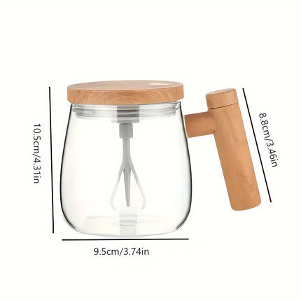 Self-Stirring Mug – Electric Mixing Cup for Coffee & Milk