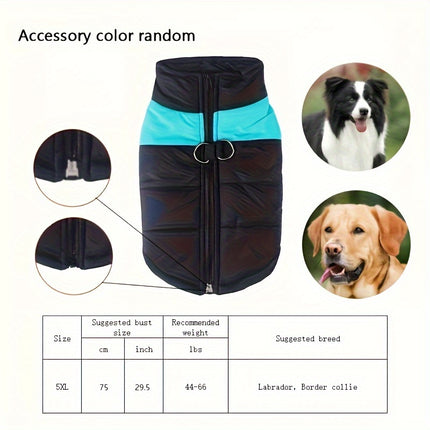 Waterproof Winter Pet Coat for All Breeds - Monti Bargains