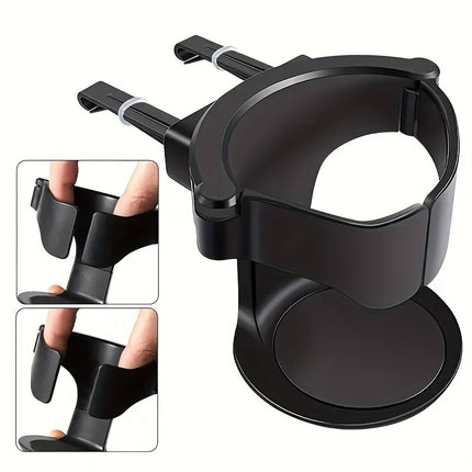 Adjustable Car Cup Holder with Non-Slip Sponge Pad