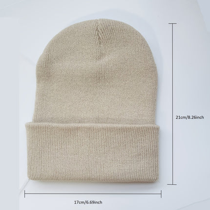 Winter Knitted Beanie Hat