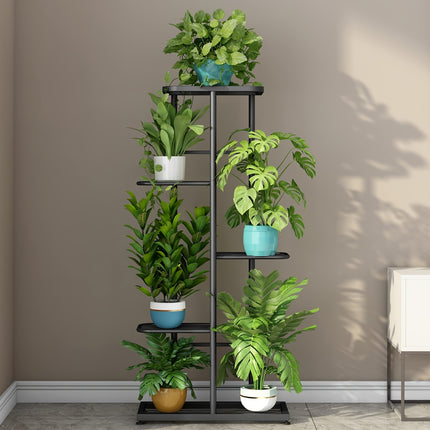 5-Tier Metal Plant Stand – Elevate Your Green Oasis