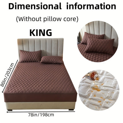 Waterproof Fitted Sheet Set - Soft & Comfortable Bedding