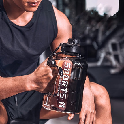 1700ml Sports Water Bottle with Straw – Large Capacity
