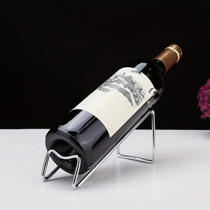Nordic Simple Red Wine Rack – Elegant Wine Stand Ornament
