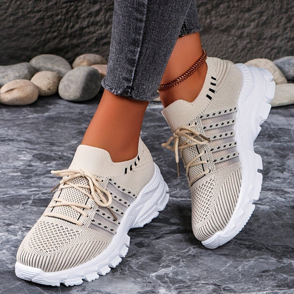 Women's Breathable Platform Sneakers
